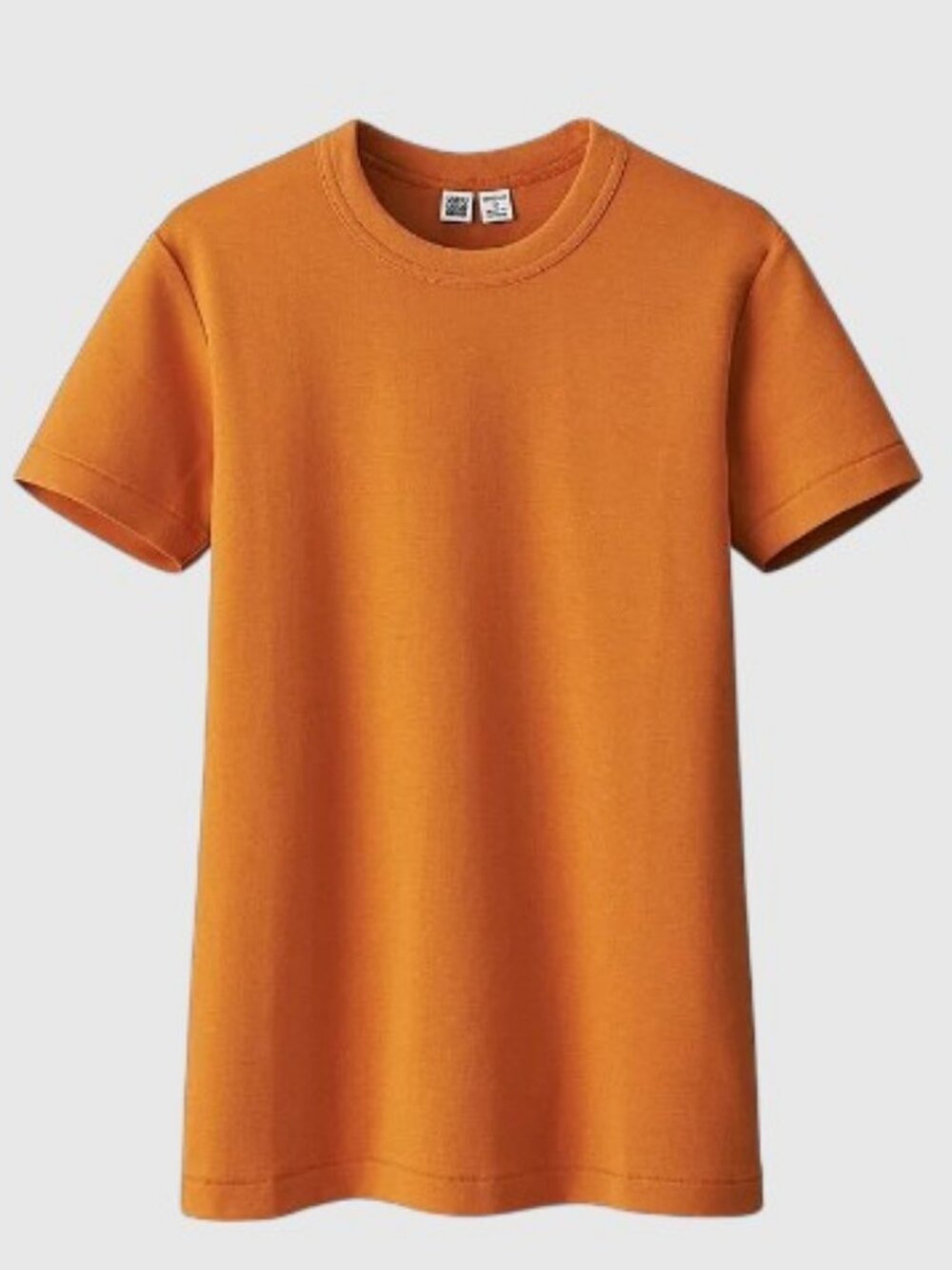 Uniqlo U short sleeve crewneck t-shirt orange unisex size M - Picture 3 of 7